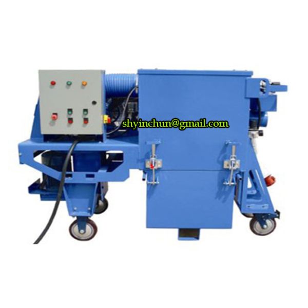 PORTABLE STEEL SHEET BLASTING MACHINE CLEAN RUST READY DELIVERY