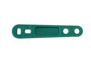 China Plastic Green Oxygen Regulator Wrench , Nylon Oxygen Tank Wrench factory