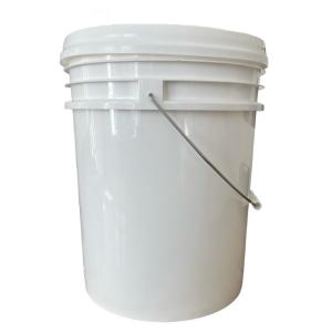 China Agricultural Coatings Plastic Pail 20 Liter Bucket with Easy-Opening Lid and Handle factory