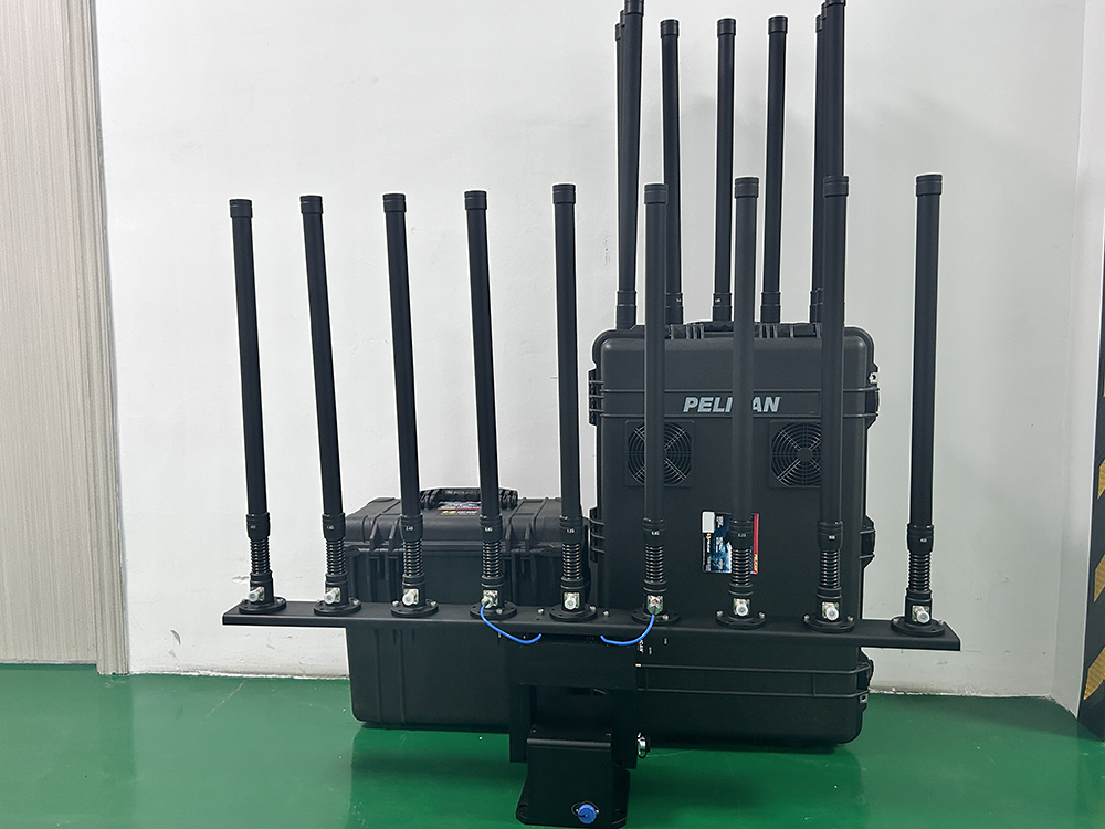 3KM Drone Detection And Jamming Positioning UAV Defense System High Power