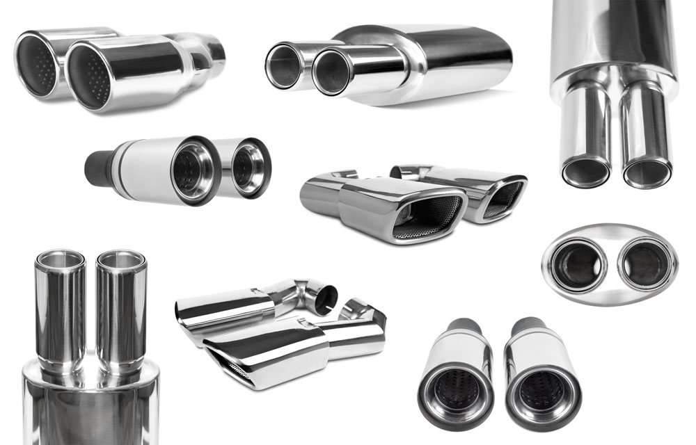 Exhaust Steel Tube Welded Stainless Steel Tube 