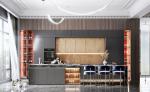 Lacquer Acrylic Melamine Customized Cabinext Furniture Modern Kitchen Cabinet