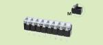 48H-9.5mm 2-30P 300V 20A Barrier Terminal Blocks Long Strip Black Color
