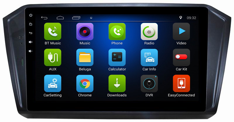 Ouchuangbo car gps multi media bluetooth android 8.1 for Volkswagen Magotan 2017 support USB SWC AUX wifi 4 core CPU