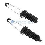 FTTH Nylon and Metal Flat Wire Fiber Optic Cable Clamp with Flexible Nylon