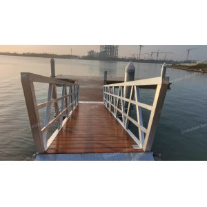 Finger Aluminum Floating Dock Marina Engineering Floating Pontoon Dock