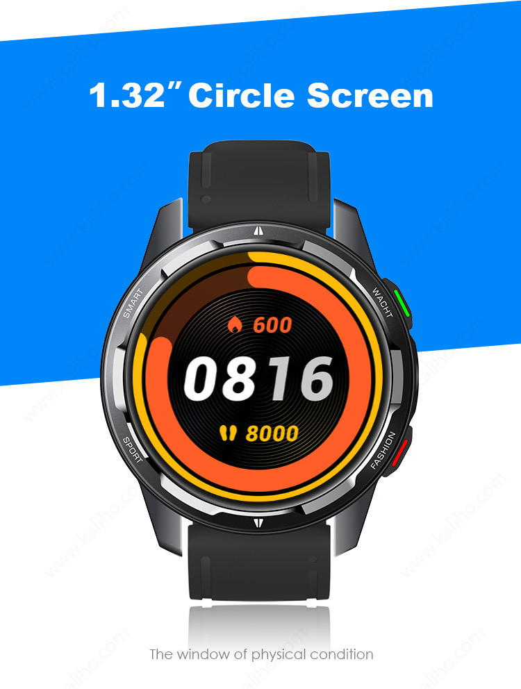 1.43inch Call Reminder Screen Touch Smartwatch Sport Bracelet 300mAH