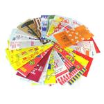 SGS Personalized Popcorn Packaging Bags Printed Greaseproof Paper Bags 11.5g