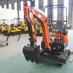 China SGS Hydraulic Transmission 1T Mini Excavator Bagger Stability Structure factory