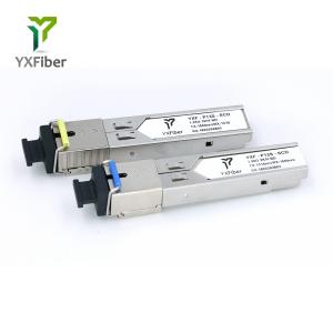 China 1.25Gb/S 1310nm Bidirectional Sfp Transceiver BIDI SFP Module factory