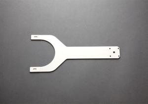 China Industrial Ceramic Products Zirconia Alumina Ceramic End Effector For Carry Wafer factory