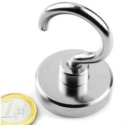 China Large quantity sliver coating magnetic hook wholesale factory