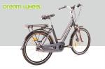 28km/H Electric Urban Bikes 36V 350W Middle Gear Motor Aluminum Frame