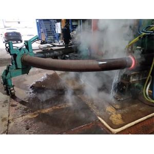 Impact Resistant Ceramic Lined Tube Smooth Surface 20mm-450mm Diameter