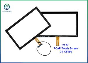 China Capacitive PCAP Touch Screen Overlay 21.5 Inch USB Interface 16:9 Aspect Ratio factory