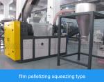Pe Pp Woven Bags Dewatering PE Film Recycling Machine With Pelletizing Cutting