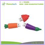 Cartoon Hot Pepper/Fruit Model Cute Customized USB Flash Drive 8GB 16GB 32GB PVC