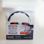 EM115 Impact-Resistant Soft Foam Pad Safety Earmuffs Industry ABS Construction