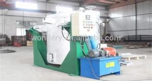 China 1000kgs Capacity Gas Fired Cast Iron Metal Melting Furnaces factory