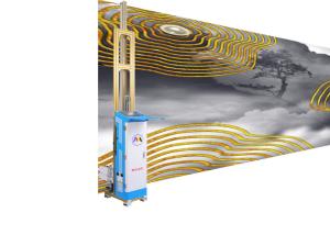 China 2880dpi Digital Wall Printing Machine 3d Effects For Cold Weather factory