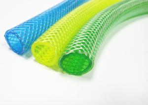 China Food Grade Flexible Clear PVC Braided Hose , Braided Water Hose Cold Resistant factory