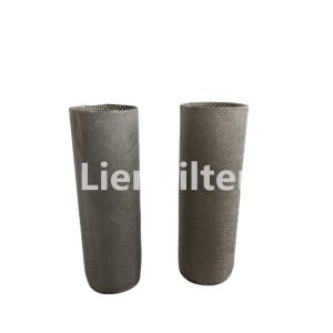 China Stainless Steel Sintered Metal Fiber Felt High Temperature Resistant Filter Material factory