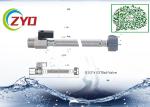 Ball Valve Plastic Screw Steel Braided Water Hose , Metal Braided Sink Water