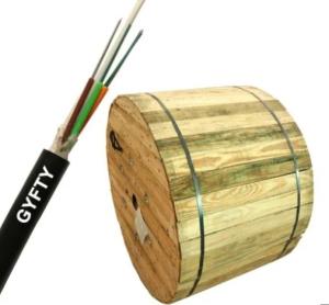 China Outdoor GYFTY Aerial Fiber Optic Cable 12 Core with High Quality communication factory