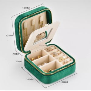 Exquisite Earring Jewelry Storage Box Biodegradable Handmade ISO9001