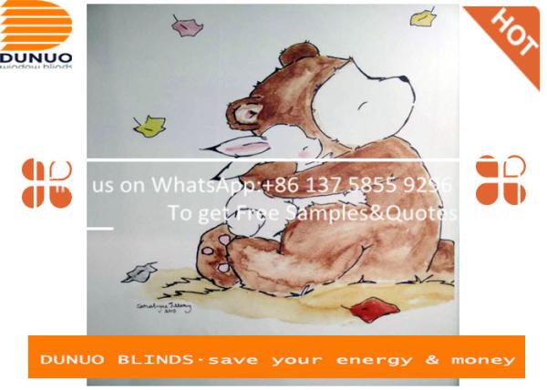 3D printing roller blinds for home decor kids design roller shades,children's