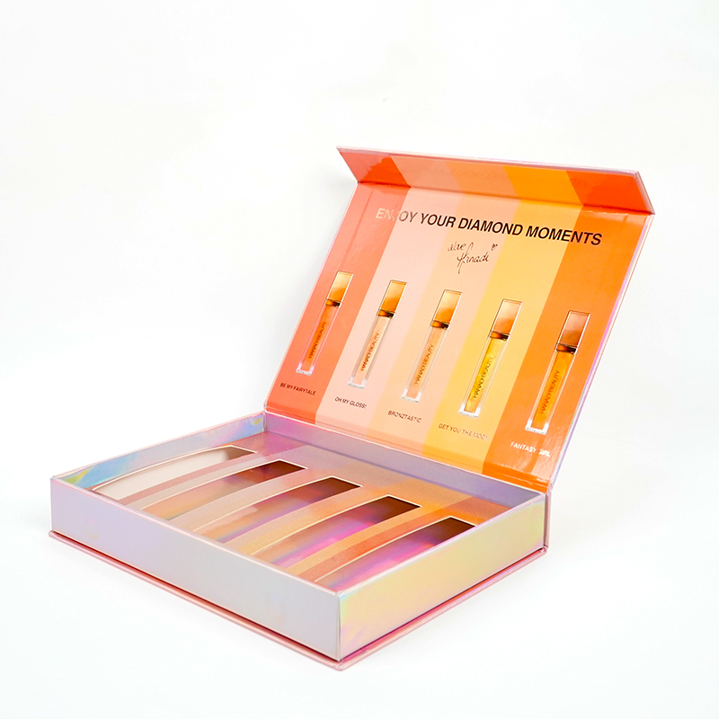 Recyclable Cardboard Paper Hard Rigid Magnet Box Packaging With Magnetic Lid