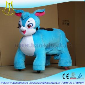 China Hansel electric zoo animal scooters motorized ride on animal toys walking animal rides factory