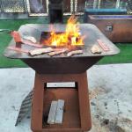 Outdoor Kitchen Metal Bbq Grill Garden Backyard Steel Bbq Grill