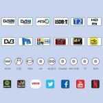 Frameless Border 55 65 75 85 Inch OLED TV 4K Android TV Multi Media Plastic