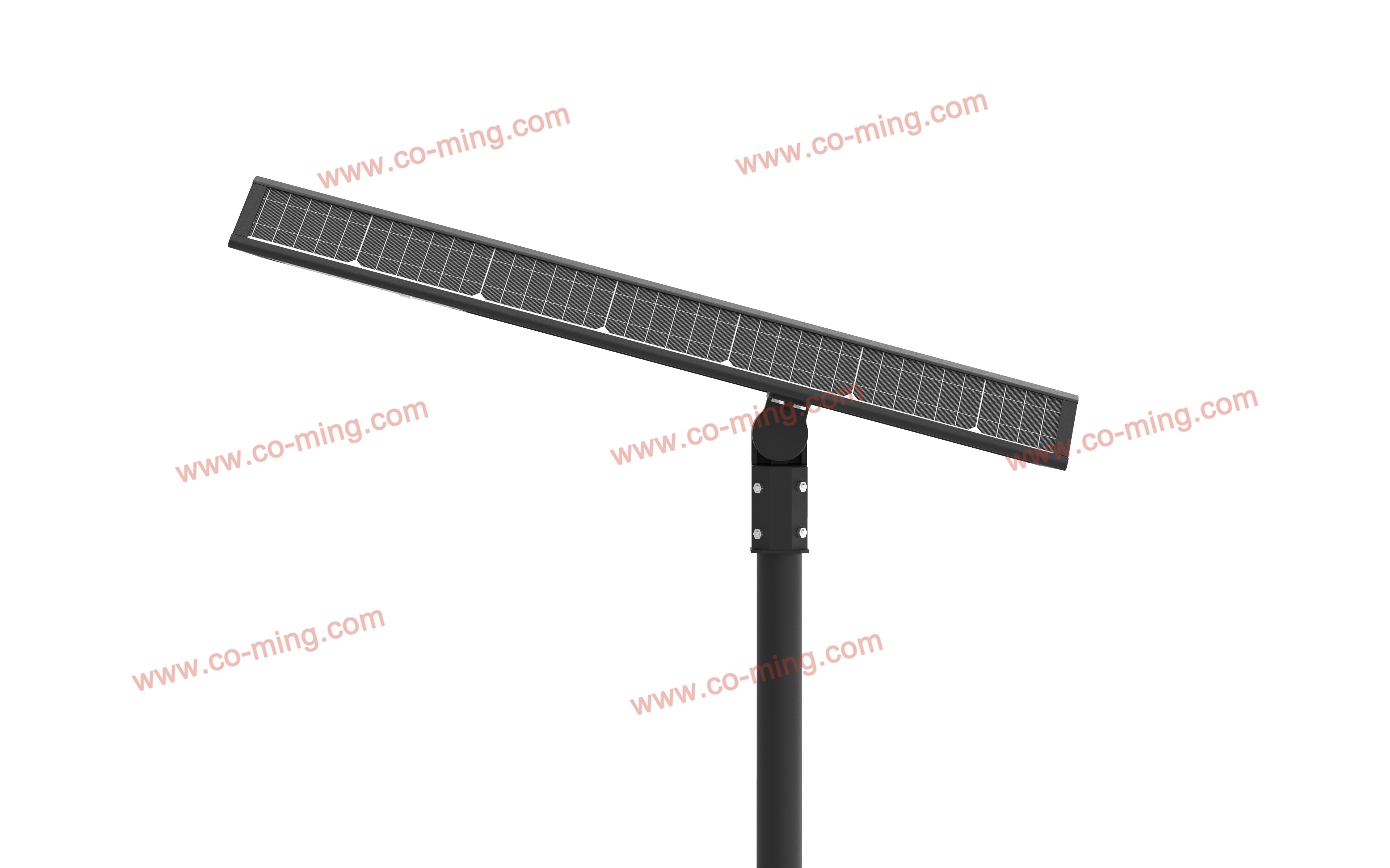 50 led outdoor solar motion light 260WH LiFePO4 Battery