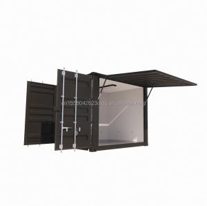 China Modern Wooden House Bar Perfect for Shops in 10ft and 20ft Mobile Container Showrooms Customized Design factory