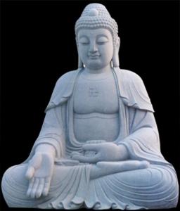 China Chinese Buddha Large White Sitting Buddha Statue (YKBH-01) factory