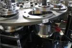 Coffee Cup Cover Paper Lid Forming Machine Without Glue , Cup Lid Forming