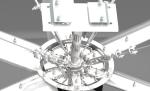 6.0M 20 Foot Pmsm Motor Room Six Blade Large HVLS Fans