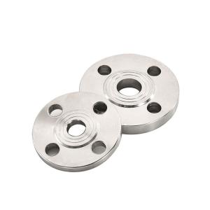 China PN6 Stainless Steel 304 316 Seamless Ring Rolled Flange DIN 3A for Chemical Industry factory