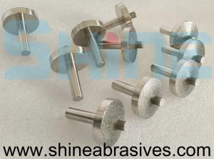 China Shine Abrasives Six Factors Grinding Wheels 12.7mm Bore Size Electroplated Diamond factory