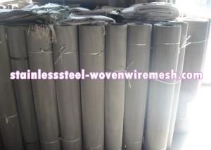 China Mesh 7 - 500 Stainless Steel Filter Screen , Customized Stainless Steel Mesh In Roll factory