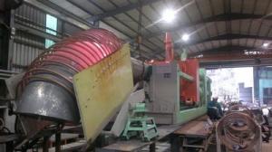 China Induction Heating Elbow Hot Forming Machine Alloy Steel factory