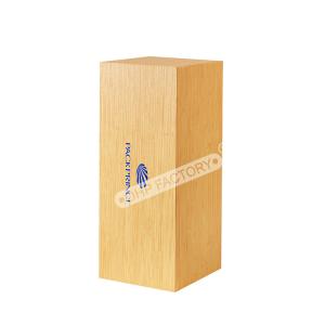 China Vintage Personalised Wooden Paper Kraft Bottle Box Eco Friendly factory