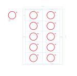2X5 Copper Wire Smart Chip Material for RFID Card Inlay Prelam PVC Card