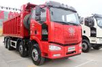 FAW Jiefang Dump Truck J6M Heavy Truck Diesel 350hp Flat Top Single Row Seat 8X4