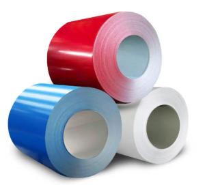 China Roofing Sheet Galvanized Steel Coil 12 Micron Prepainted PPGI PPGL Fabrication factory