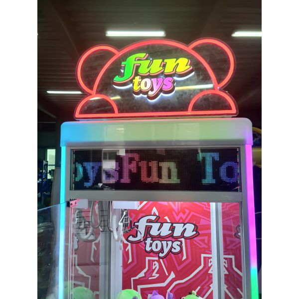 Arcade Coin Operated Fun Toys Crane Claw Machine Mini Prize Game Machine