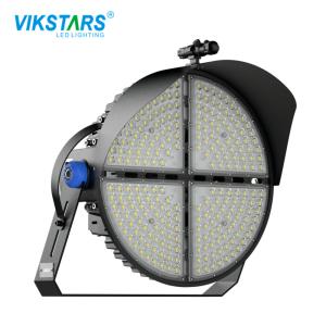 China 1200w Round LED Live Stadium Flood Lights With IP65 Waterproof Aluminum Housing factory