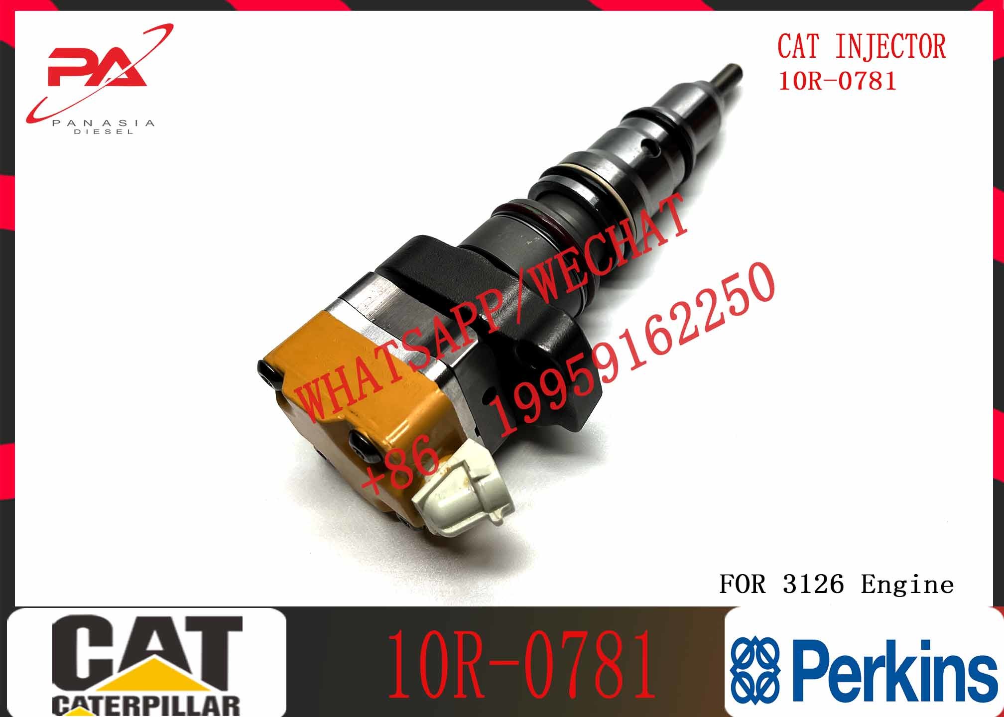 Fuel Injector 222-5966 10R-0781 177-4752 178-0199 178-6342 135-5459 198-6605 218-4109 222-5965